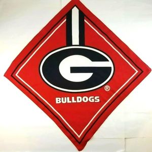 Bandana Georgia Bulldogs Handkerchief